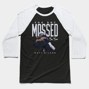 Matt Milano Buffalo Mossed Baseball T-Shirt